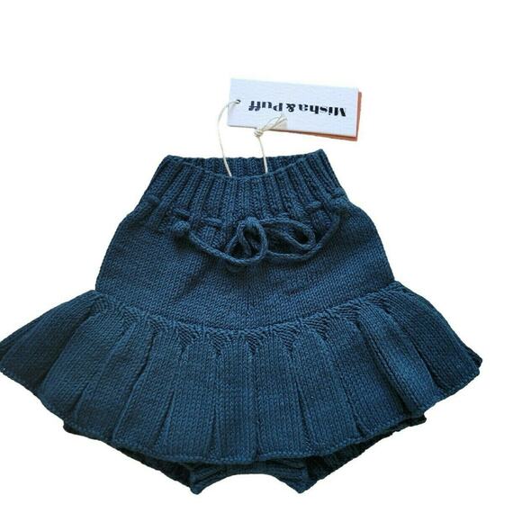 Misha & Puff Dark Teal Skating Pond Skirt